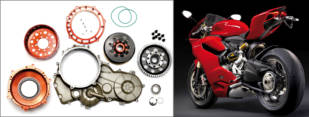 Kits de conversión a embrague seco STM para Ducati 1199 Panigale