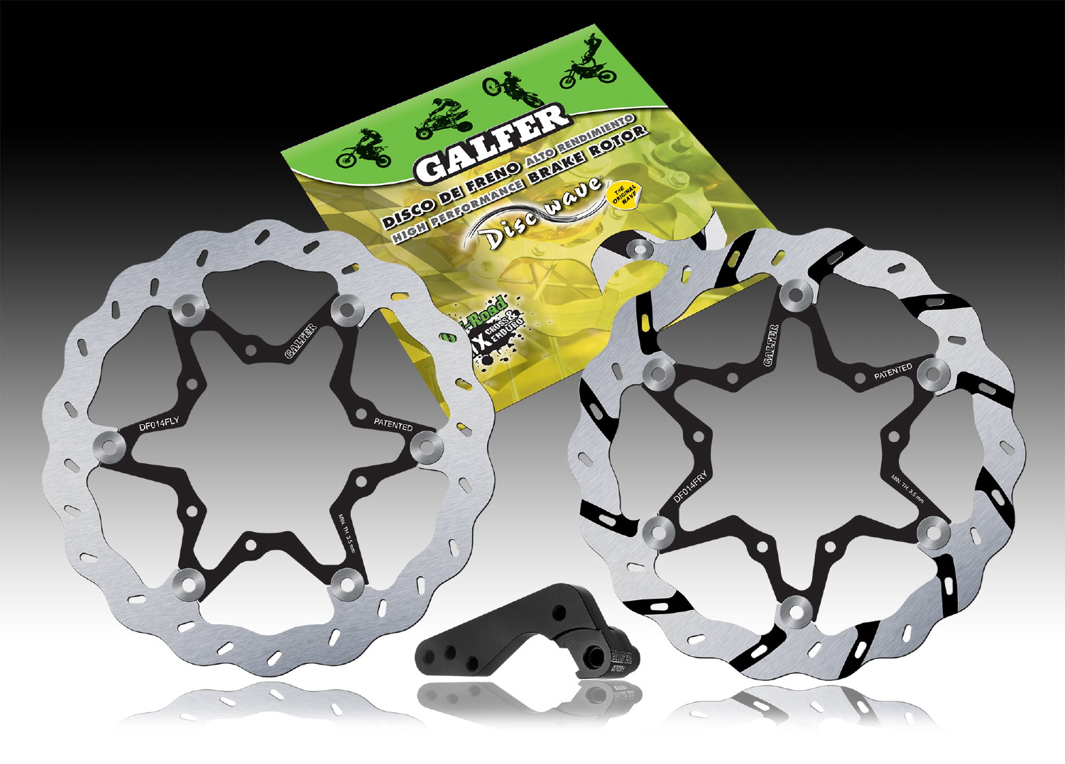 Galfer lanza nuevos discos aligerados para off-road