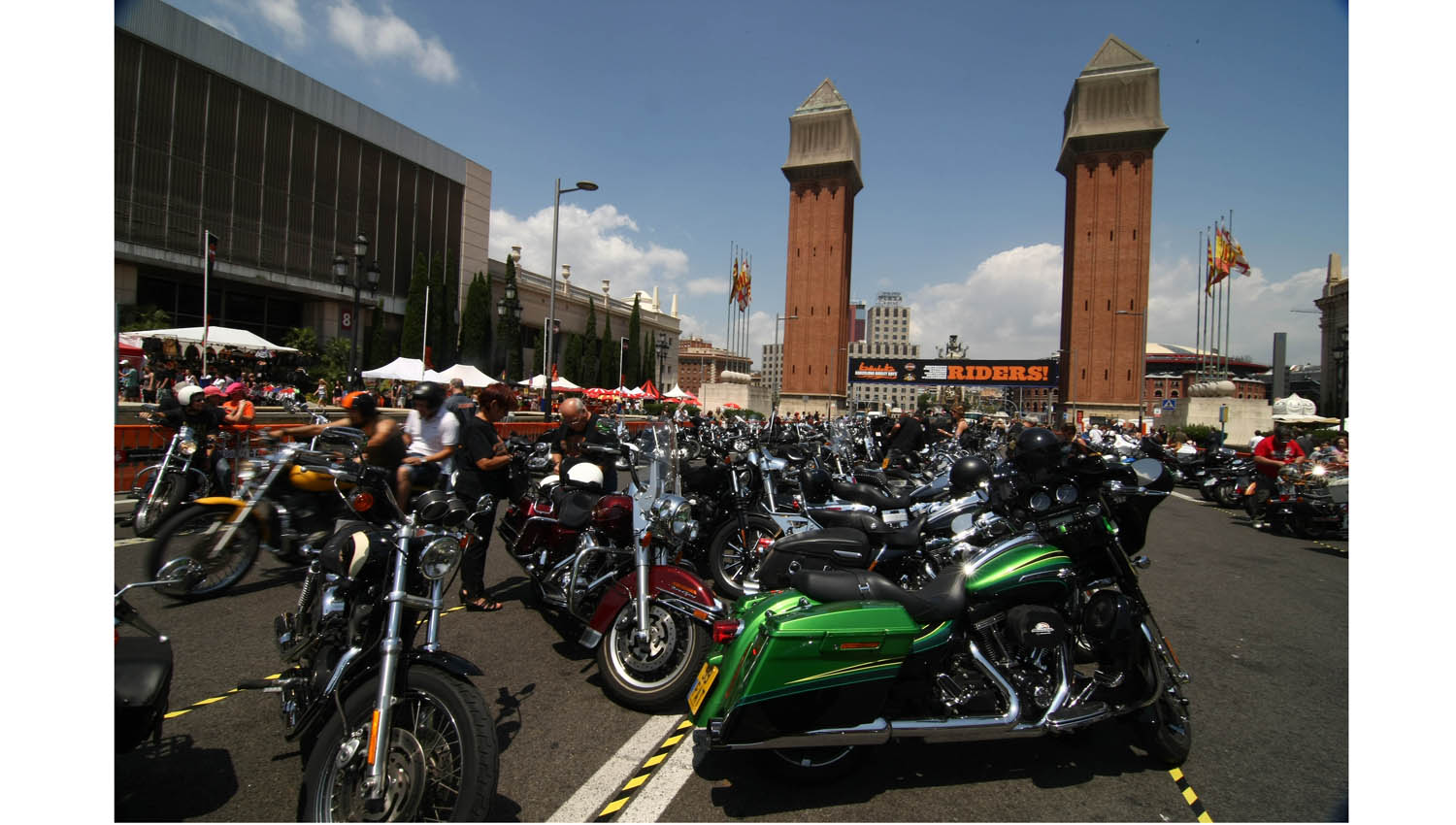 Un millón de visitantes contemplan más de 20.000 Harleys en el Barcelona Harley Days 2014