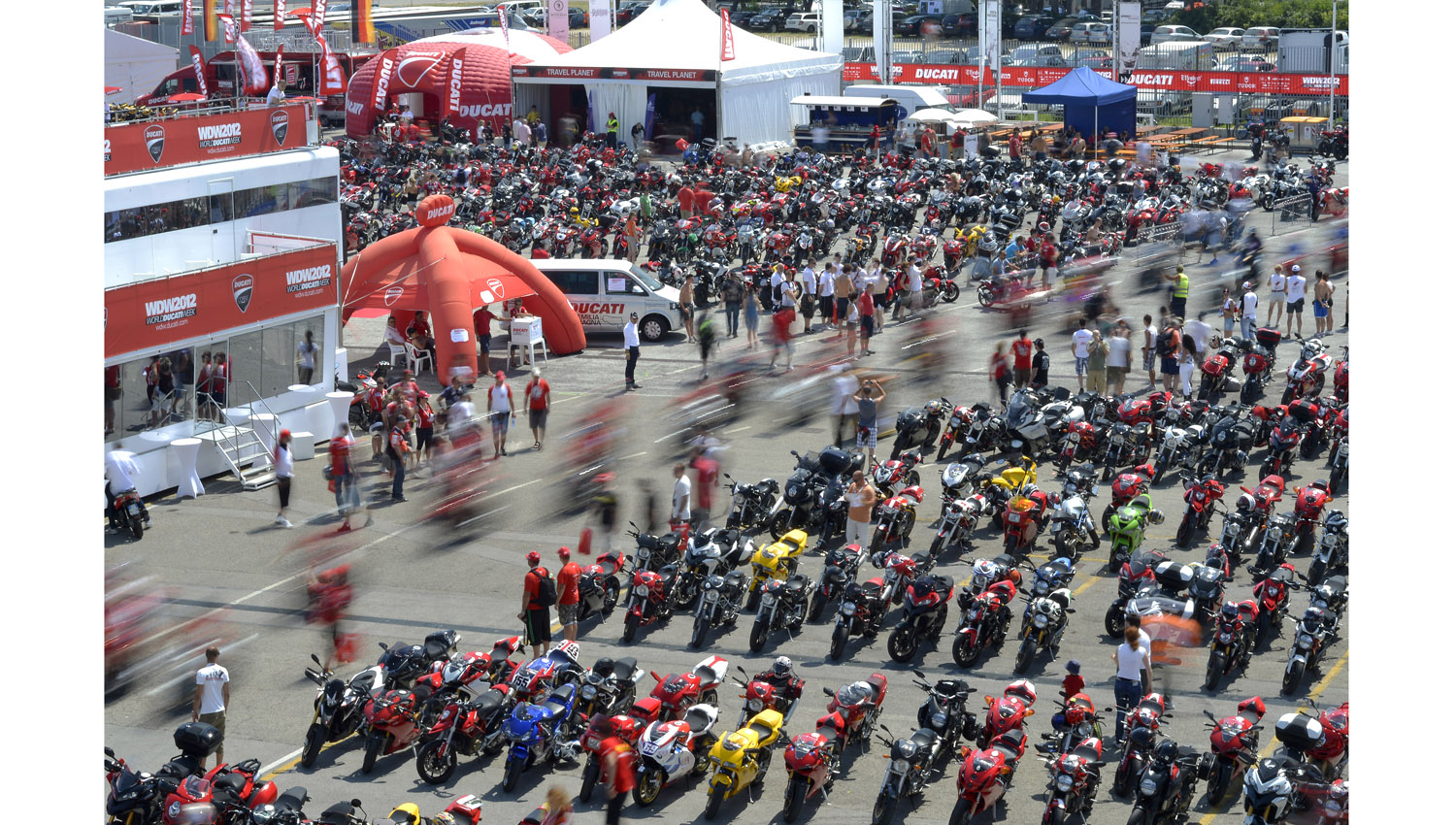 Todo a punto para una edición de récord de la World Ducati Week
