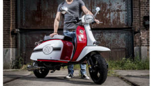 Hanway apuesta por las líneas clásicas con su nuevo scooter, el TL Scomadi