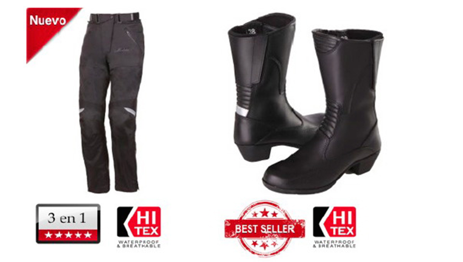 Más chaquetas, pantalones y botas en el catálogo de Market Place Moto