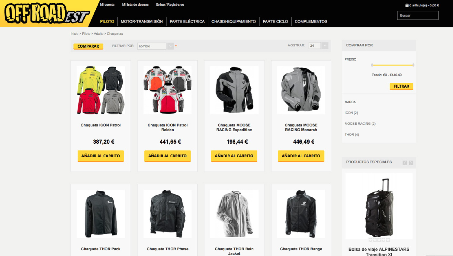 OffRoadEst.com, un portal web dedicado a la moto de campo