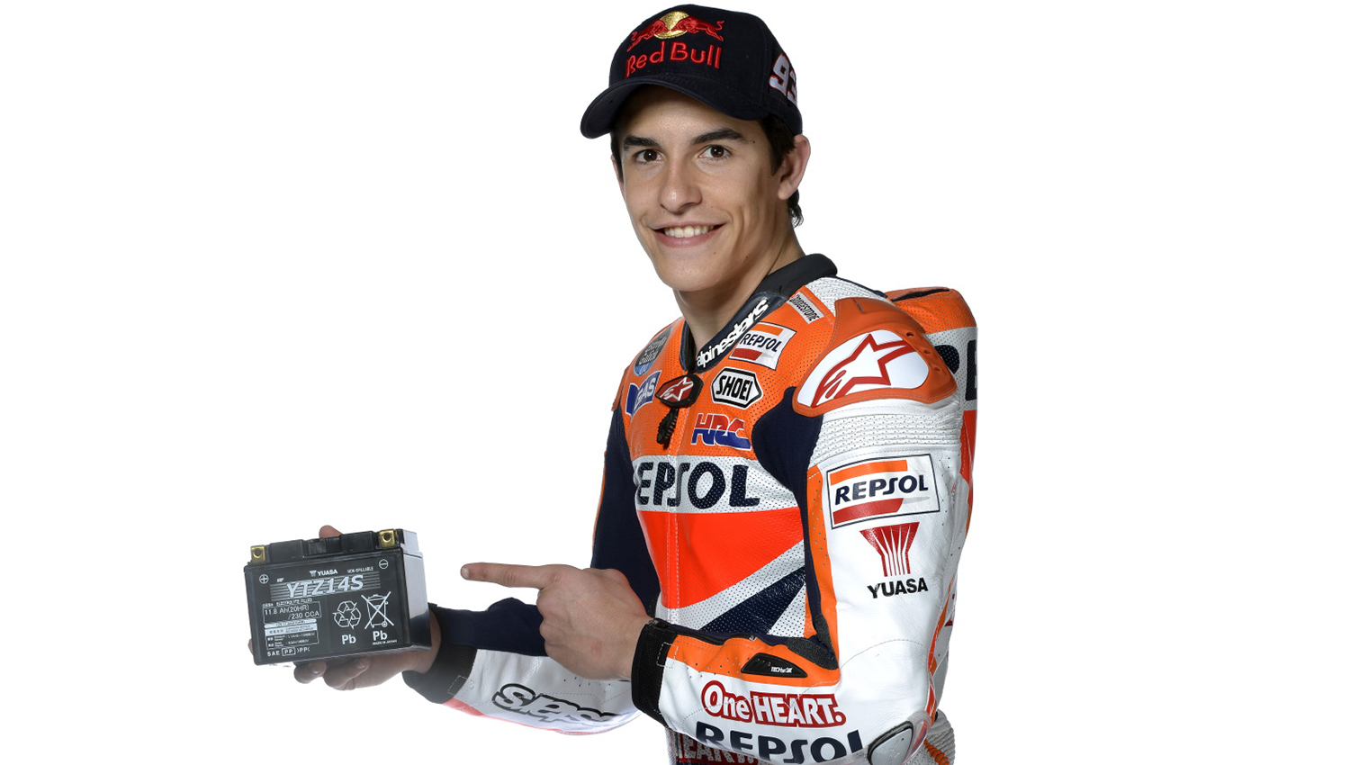 Yuasa Battery Iberia, patrocinador del equipo HRC, felicita a Marc Márquez