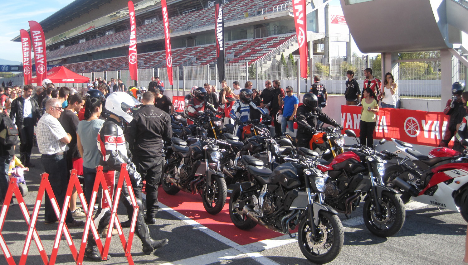 El Circuito de Barcelona-Catalunya acogió la MT Track Day Experience de Yamaha