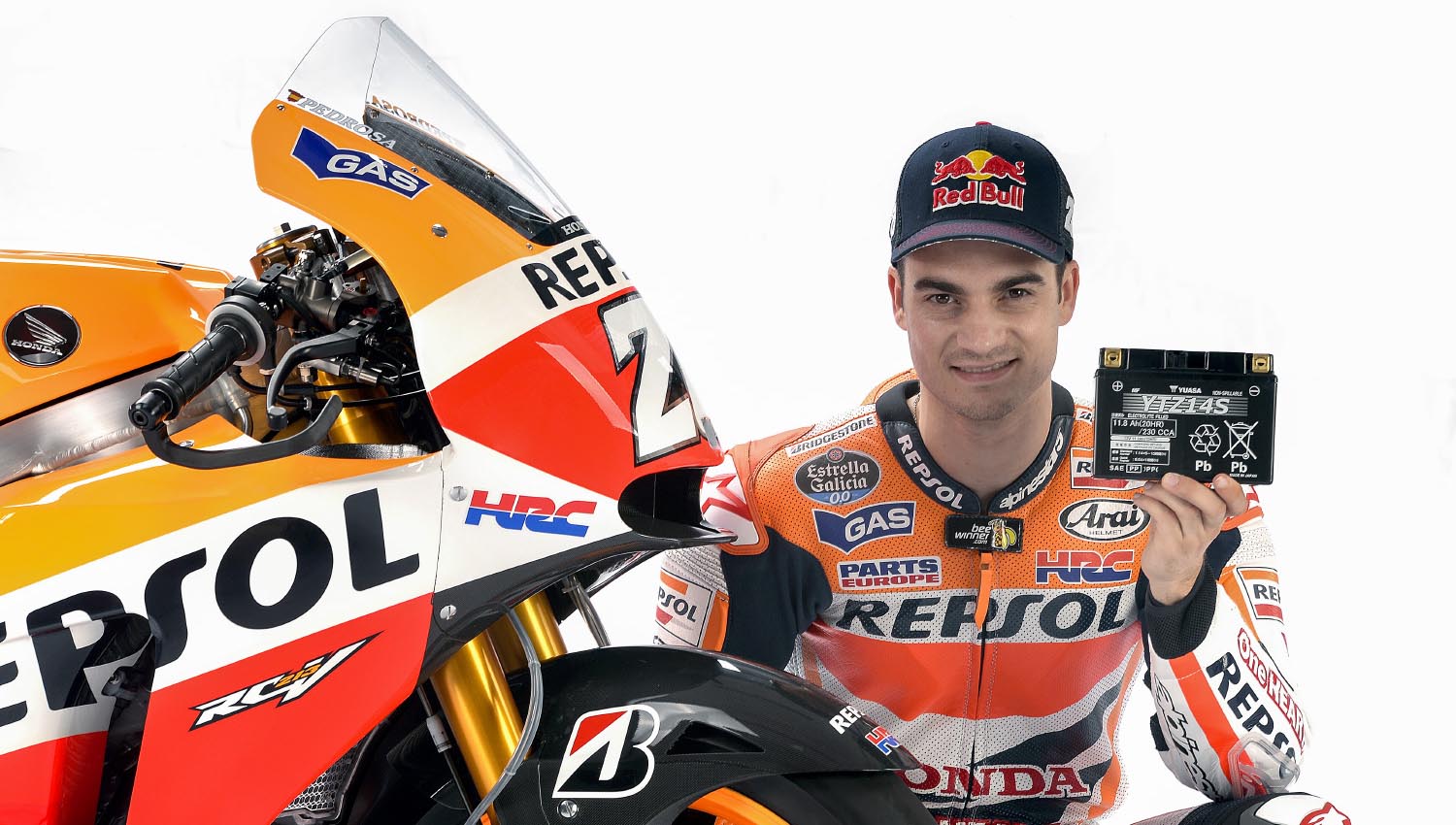 Yuasa volverá a patrocinar al equipo HRC de MotoGP