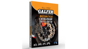 Galfer lanza el catálogo general de componentes de frenado para motocicletas y quads 2015-16