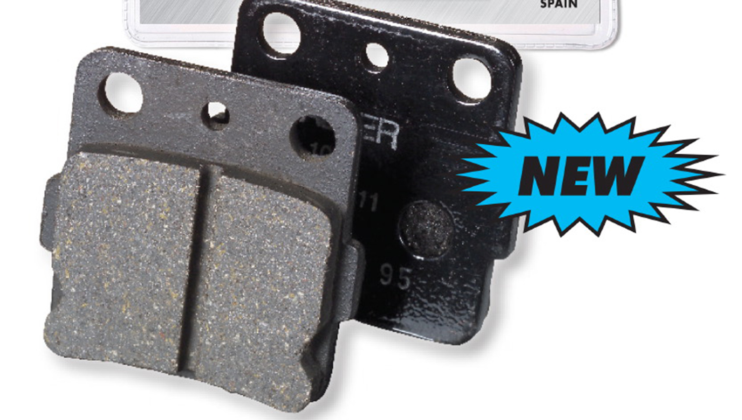 Nuevo compuesto de pastillas Galfer para scooters