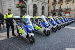 La Guardia Urbana de Barcelona estrena el BMW C Evolution