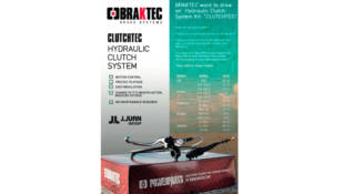 Braktec lanza el catálogo Clutchtec y sortea un kit de embrague hidráulico