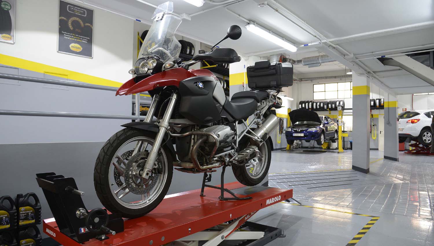 Midas prevé aumentar un 7 por ciento su facturación con el servicio de mantenimiento de motocicletas