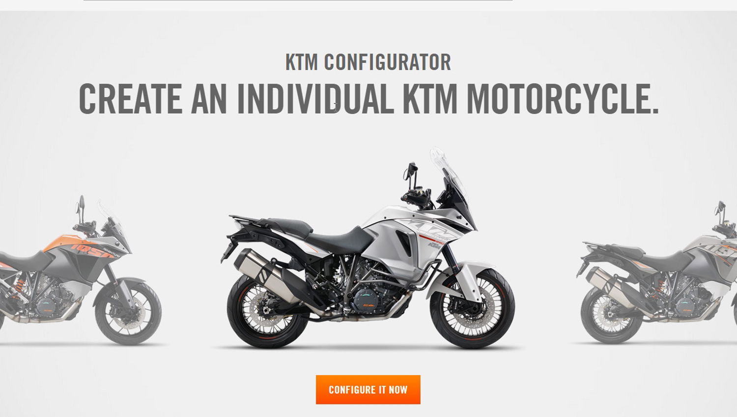 KTM estrena web