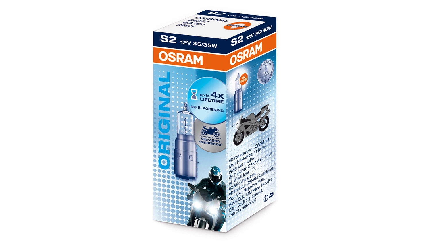 Osram presenta una gama de lámparas muy resistente a las vibraciones