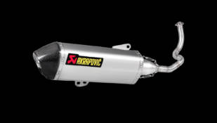 Los escapes Akrapovič, disponibles en Parts Europe