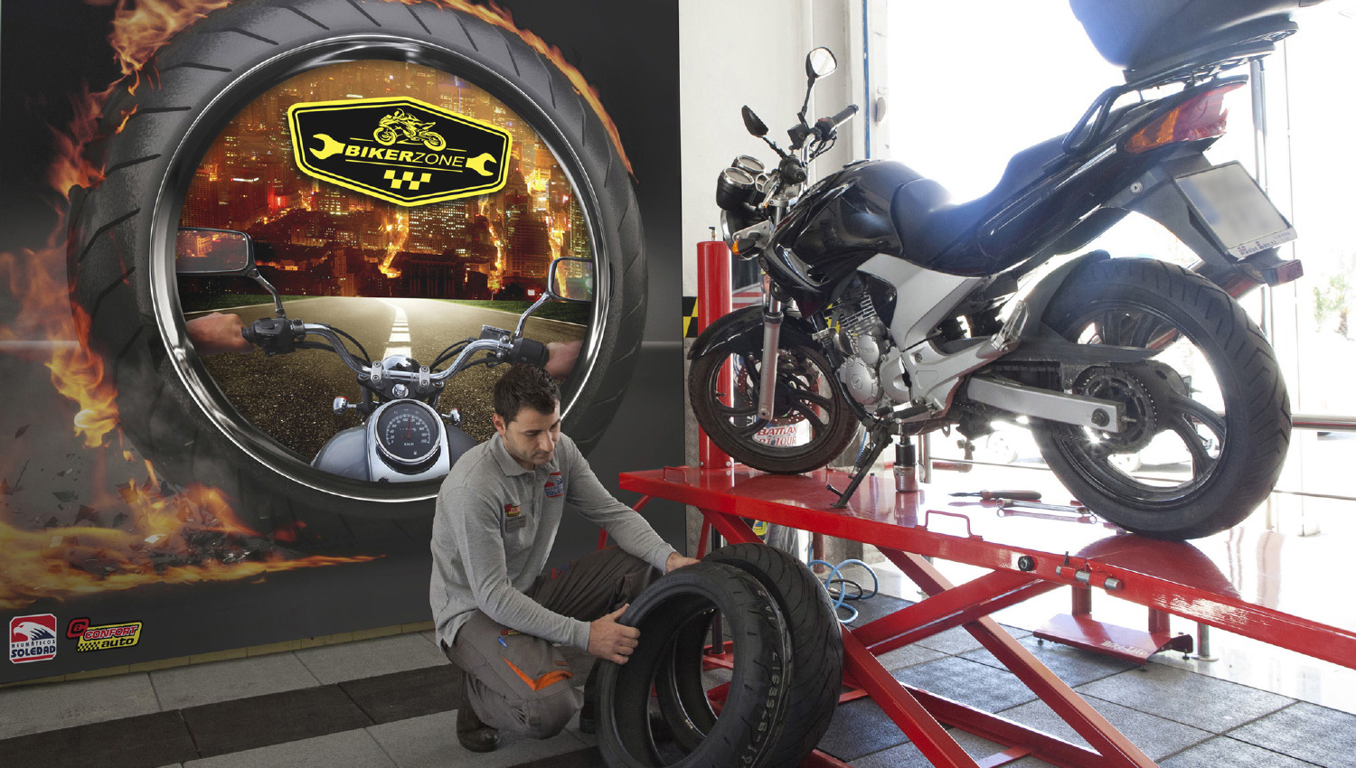 Grupo Soledad, distribuidor de los neumáticos de moto Avon Tyres