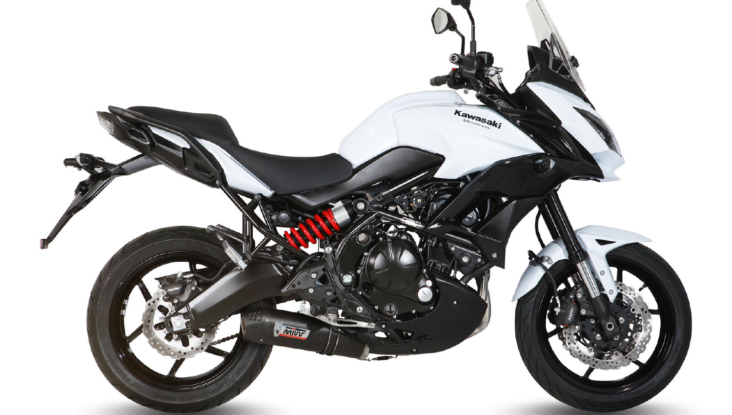 Sistemas de escape Mivv para la Kawasaki Versys 650