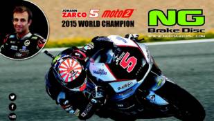 NG Brake Disc, partícipe del éxito de Johann Zarco