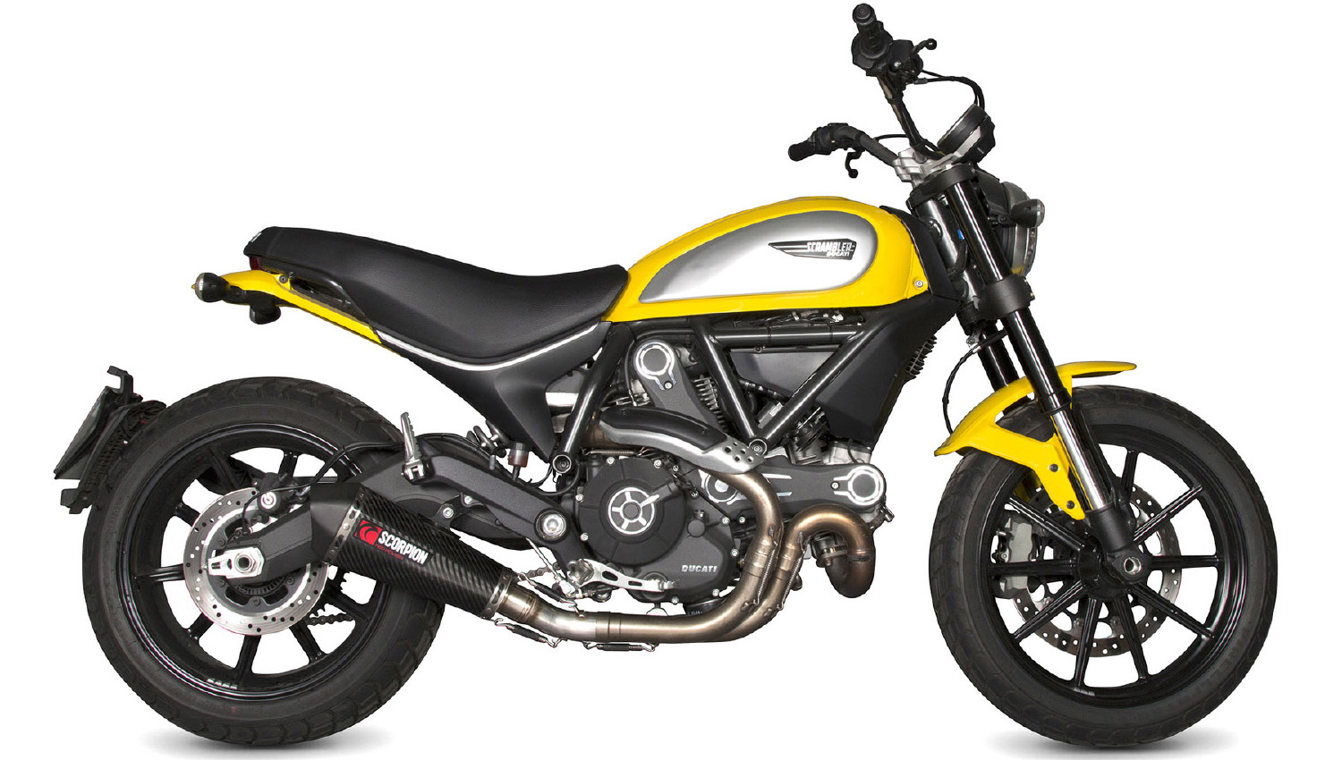 Vicma distribuye el nuevo escape Scorpion para la Ducati Scrambler