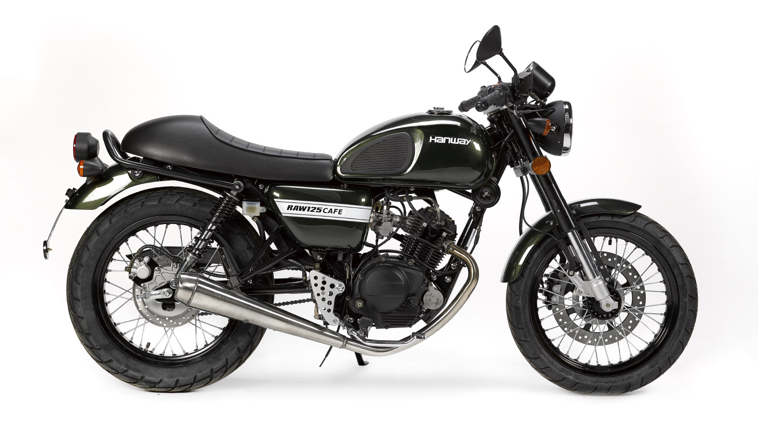 Vuelve a los años 60 con la nueva Hanway Raw 125 Cafe