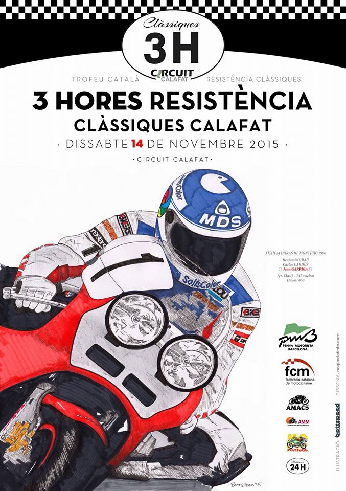3H de resistencia de motos clásicas en Calafat