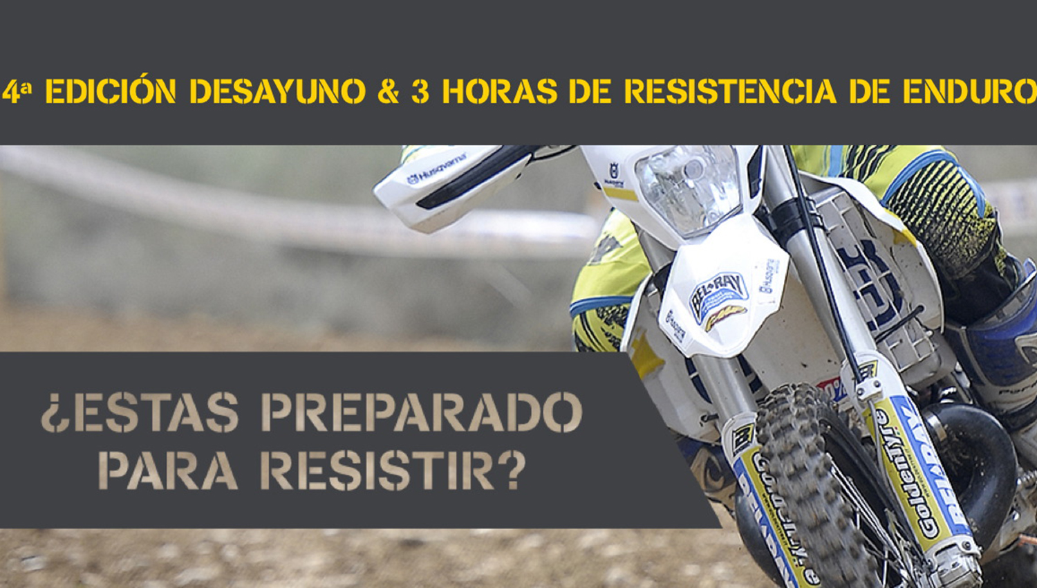 Todo a punto para el 4º Desayuno & 3 Horas de Resistencia de Enduro