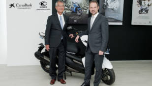 Kymco España alcanza un acuerdo con CaixaBank para mejorar la financiación de sus motocicletas