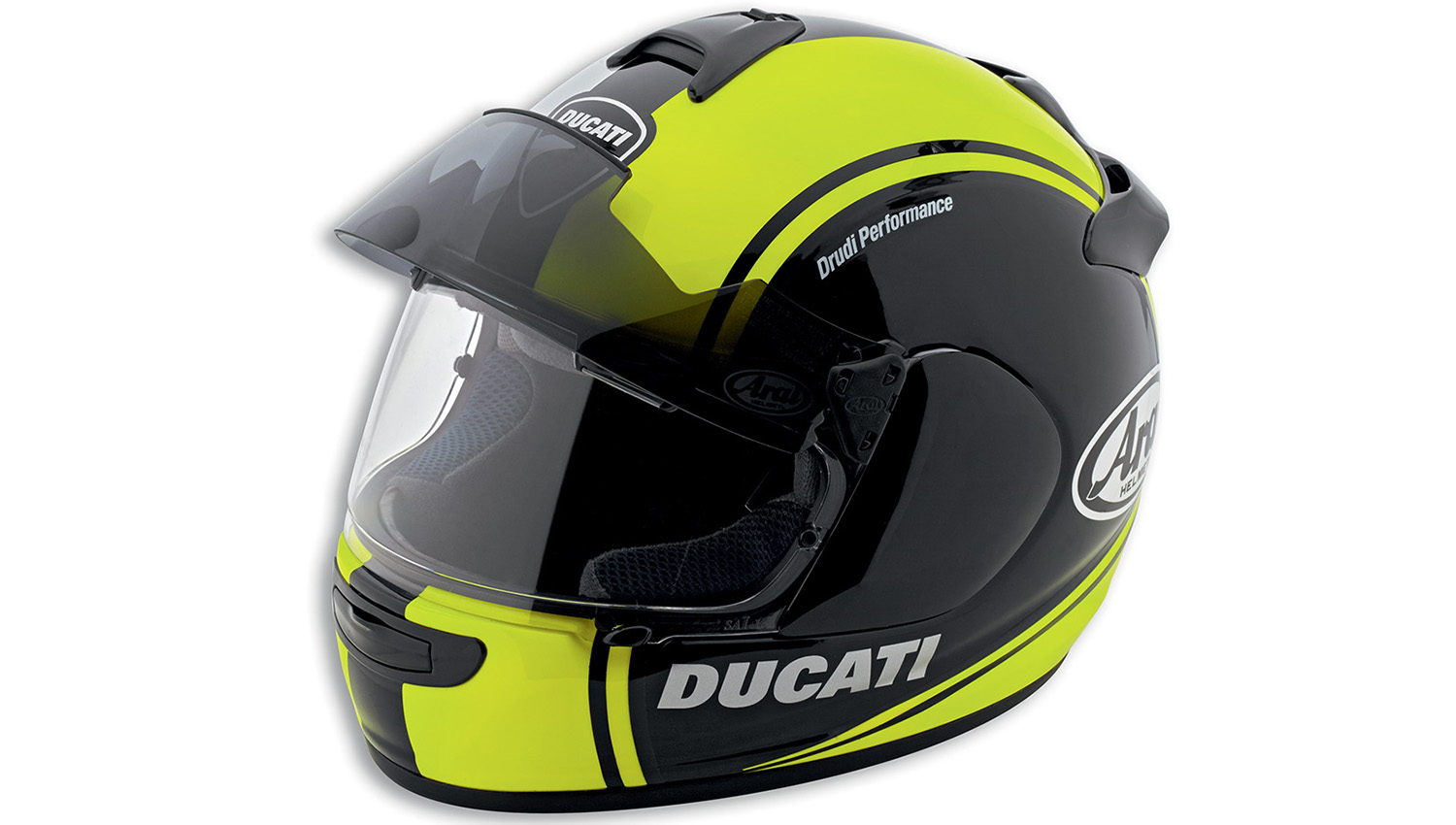 Atractiva visibilidad Ducati de la mano de Arai y Rev’it!