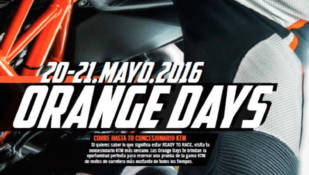 Prueba la gama de carretera KTM durante los Orange Days