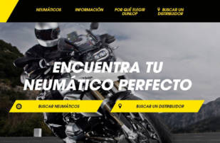 Más asesoramiento a los motoristas en la nueva web de Dunlop
