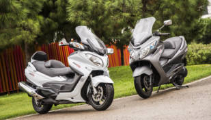Suzuki Burgman 400 y 650 Executive: Prueba