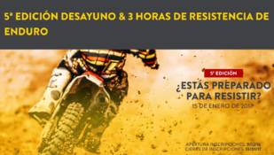 Abiertas las inscripciones para el Desayuno & 3 Horas de Resistencia de Enduro organizado por Rodi Motor Services