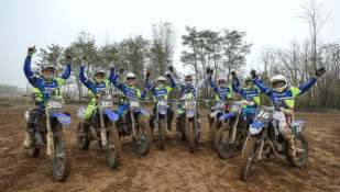 Yamaha forma a jóvenes pilotos de motocross a través del proyecto bLU cRU