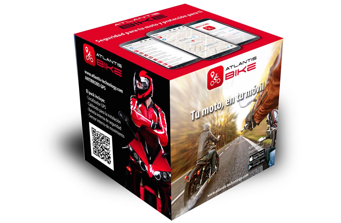 El Atlantis Bike te avisa en caso de robo o accidente