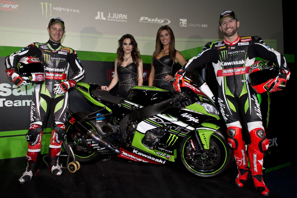 Kawasaki Racing Team WSBK presenta pilotos y ninjas