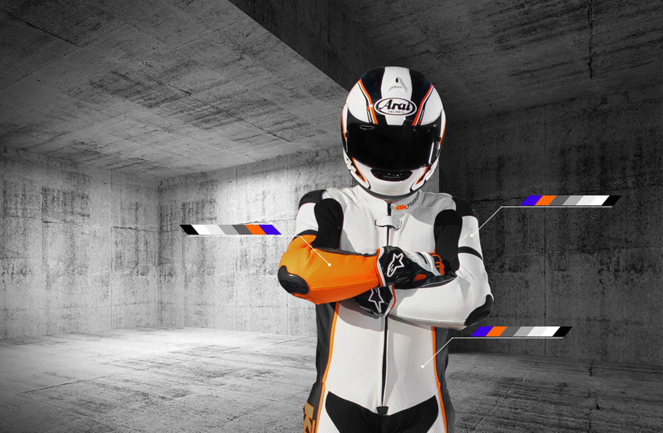 Configura tu mono de cuero RSX Suit de KTM