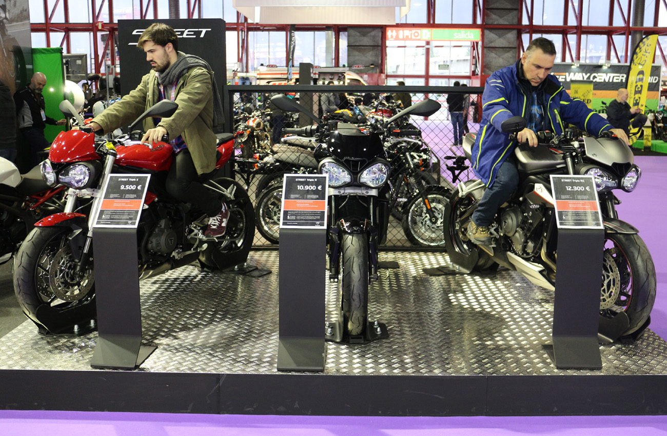 MotoMadrid 2017 bate su récord de asistencia con más de 46.000 visitantes