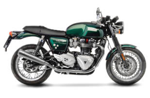 Nuevo escape LeoVince Classic Racer para Triumph Nuevo escape LeoVince Classic Racer para Triumph