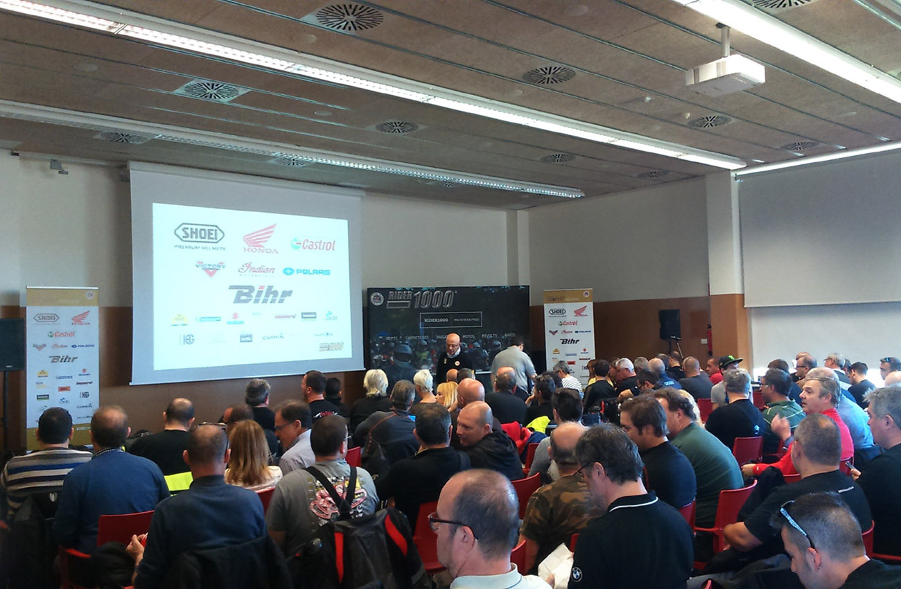 Se celebró el briefing previo a la Rider 1000