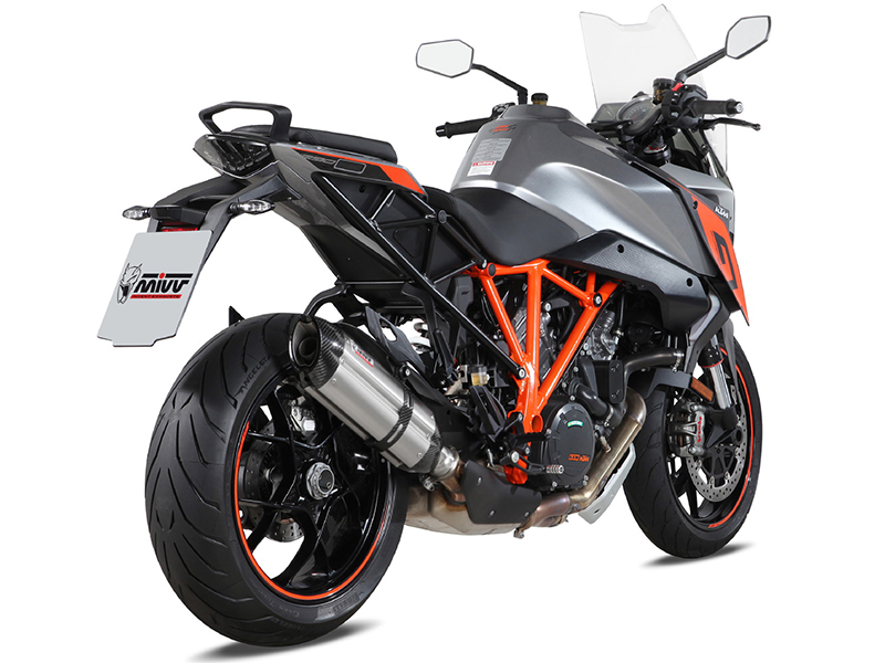 Una amplia gama de escapes Mivv para la KTM 1290 Superduke GT