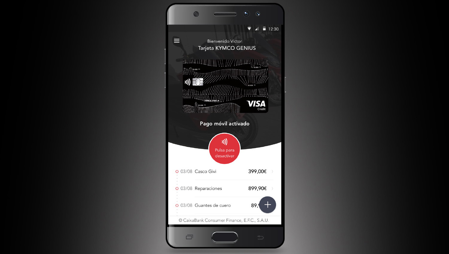 Kymco España lanza la app Kymco Pay para pagar con el móvil