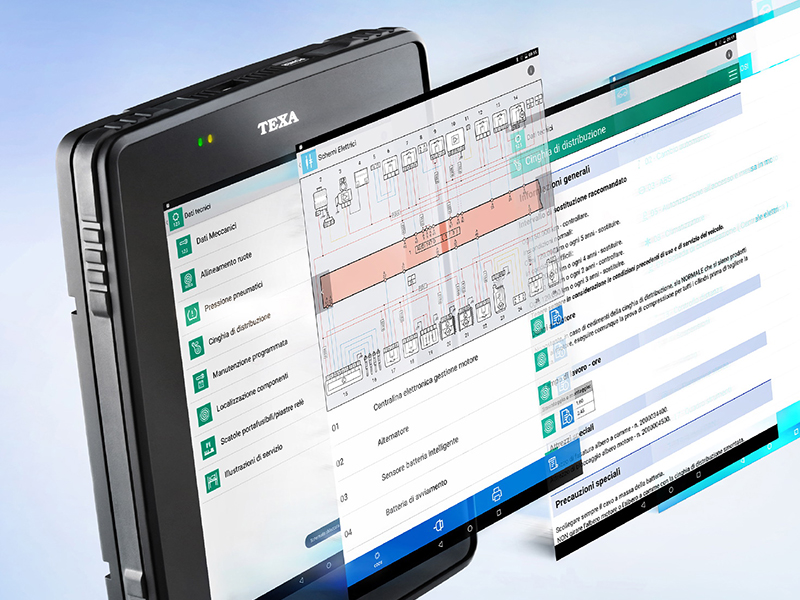 Una avanzada herramienta para los talleres de motos, el nuevo equipo de diagnosis Axone 5 de Texa