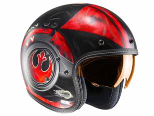 Si eres fan de La Guerra de las Galaxias, el HJC FG-70s Poe Dameron Star Wars es tu casco