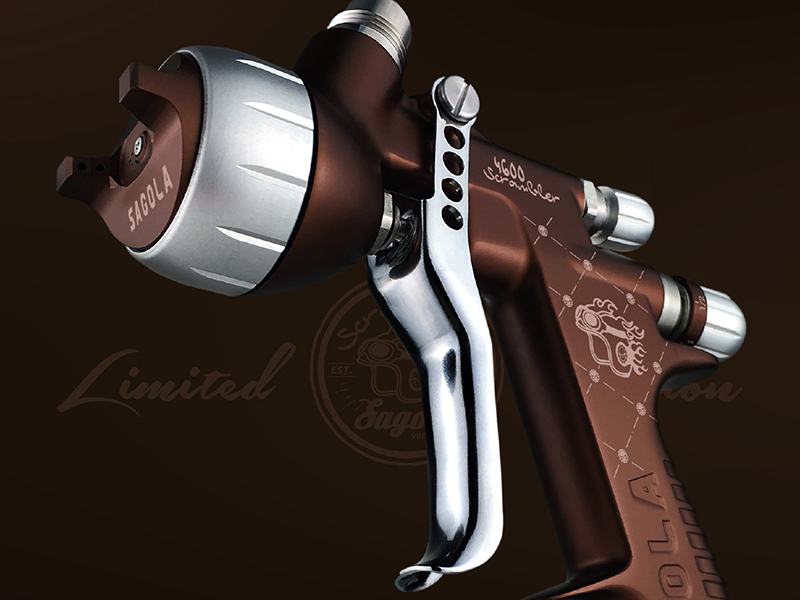 Sagola lanza la edición limitada Scrambler de la pistola de pintura 4600 Xtreme