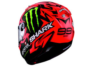 Shark lanza una espectacular edición limitada, el Race-R Pro Replica Lorenzo Austrian GP Mat