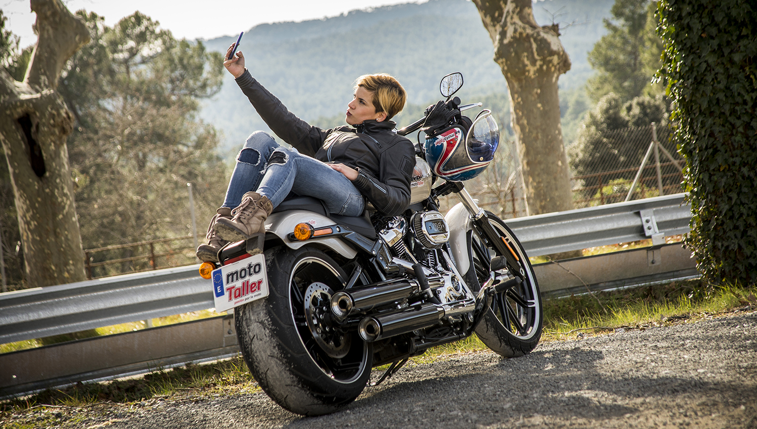 Harley Davidson Softail Breakout: prueba
