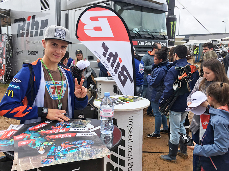 Bihr, protagonista en el Campeonato del Mundo de MXGP