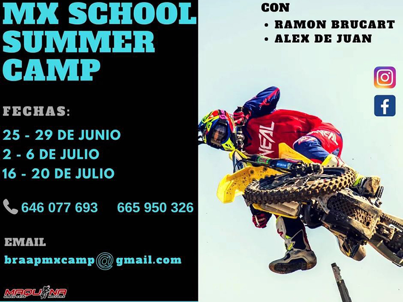 MX School Summer Camp: formación off road de calidad para los más pequeños…y mucho más