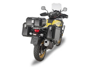 Givi apuesta todo al negro con su maletas Dolomiti