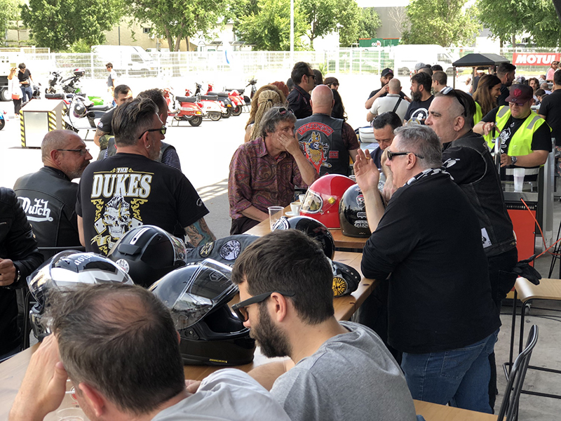 La fiesta Mods & Rockers Ride Together organizada por Motul superó los 300 asistentes