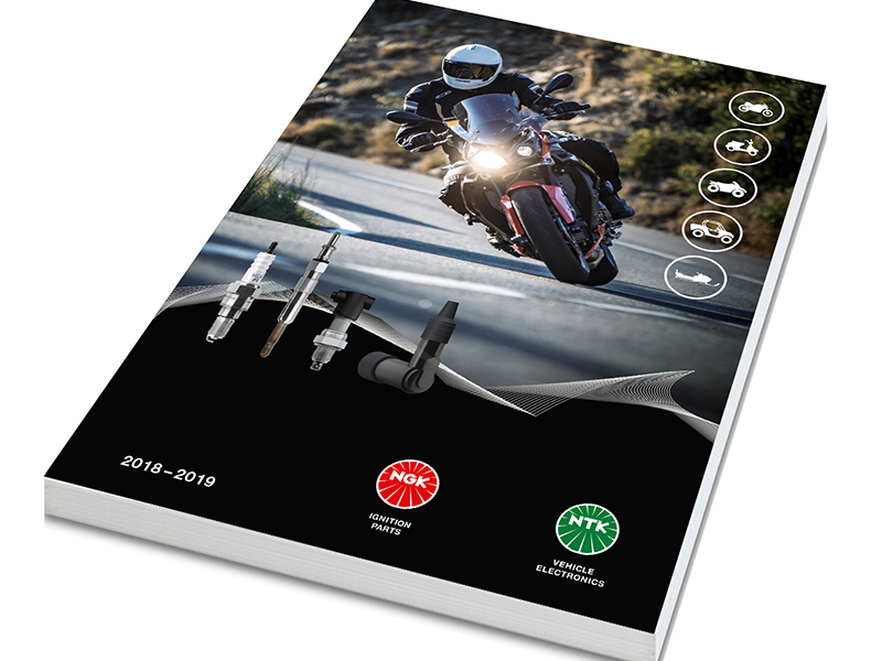 NGK presenta su nuevo catálogo de motocicleta